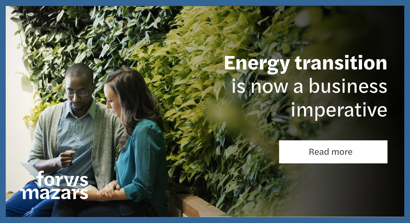 Energy transition is now a business imperative