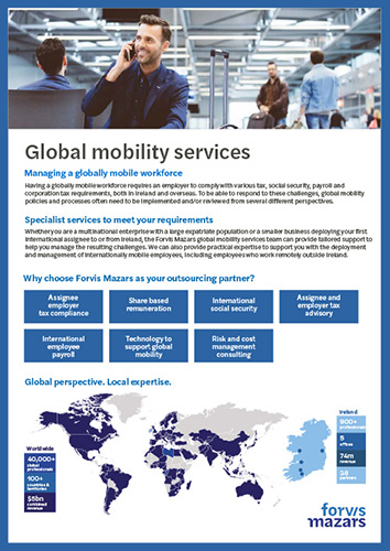 Global Mobility | Forvis Mazars in Ireland