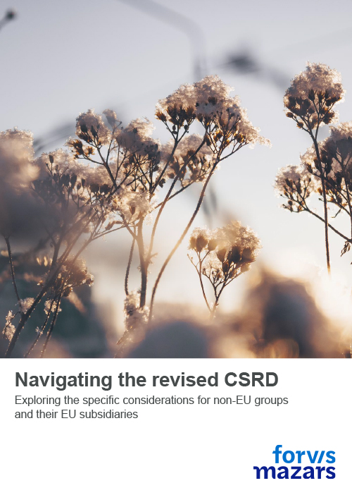 Navigating the revised CSRD - Non-EU focus