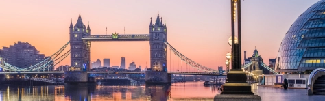 A view of The River Thames and Tower Bridge
