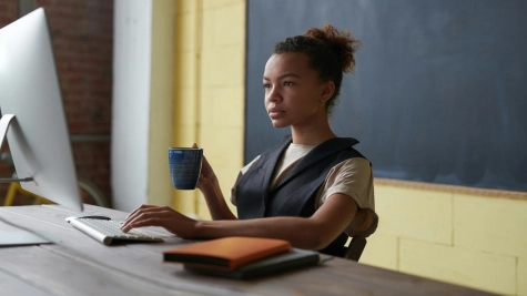 Photo Of Woman Holding Mug