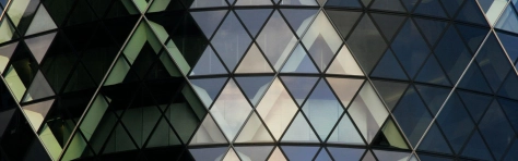 An image of a modern glass architecture building in London