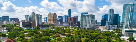 An image of a city skyline in the USA
