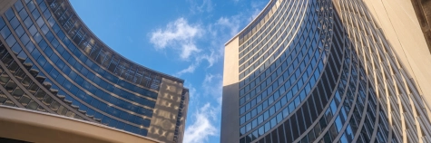 European central building for economy and finance