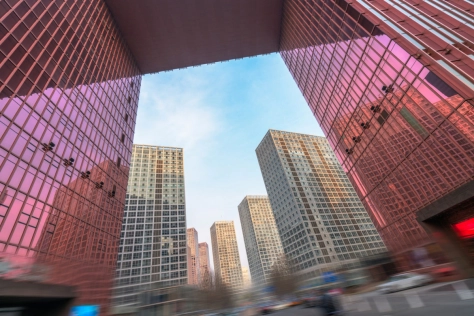 Office skyscrapers