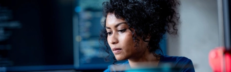 Women reviewing the EU AI act