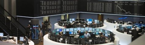 An image of people working in the Stock Market