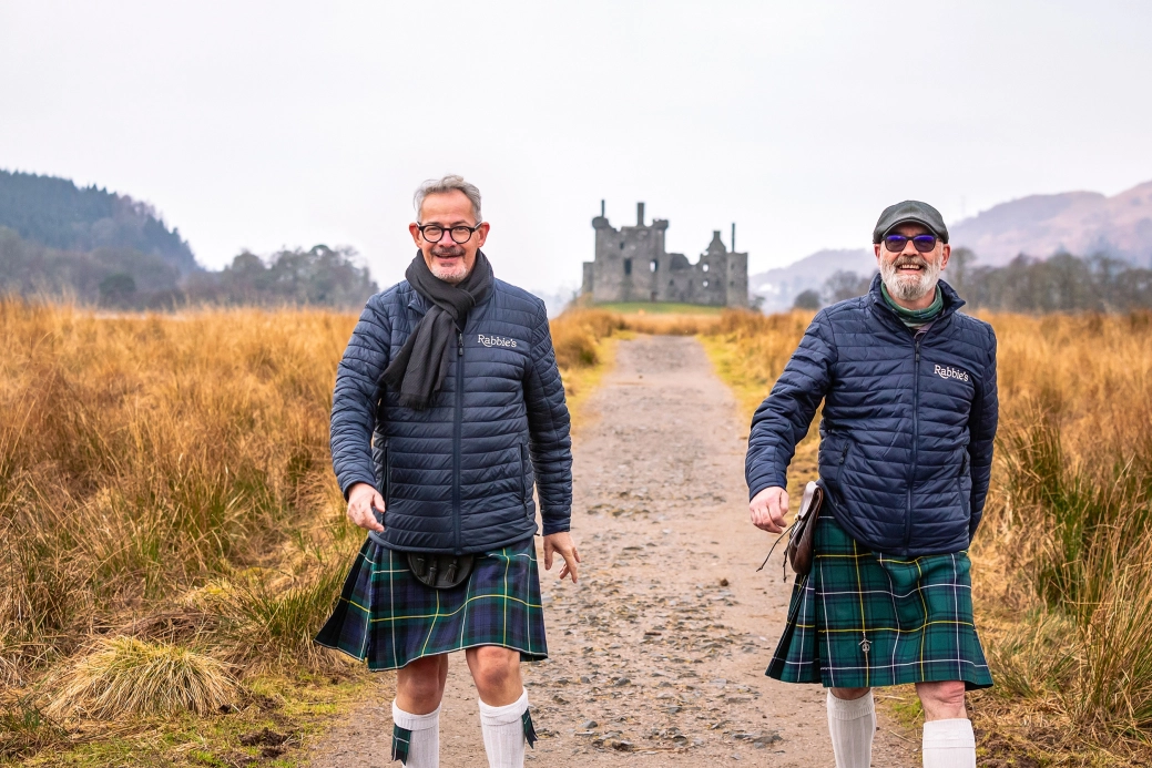 Rabbies Tours_Guides at Kilchurn Castle.jpg