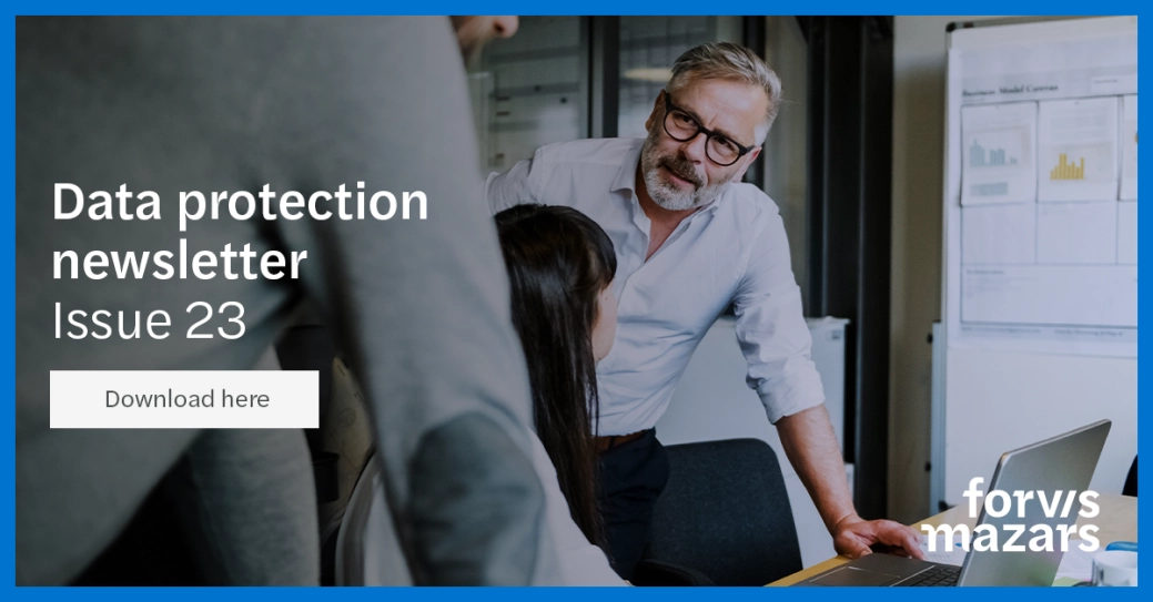 data protection newsletter &ndash; Issue 23