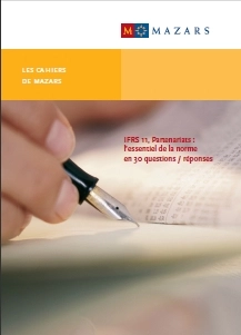 Mazars Cahiers techniques IFRS11 - Mai 2012