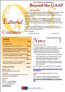 Beyond the GAAP n°57 - Juin 2012