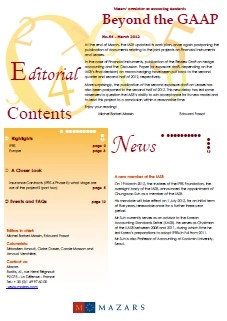 Beyond the GAAP n&deg;54 Mars 12 