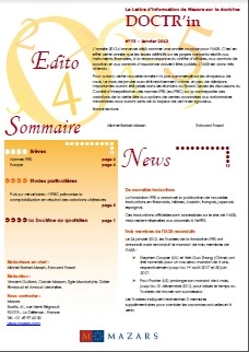 Doctr'in n°73 - Janvier 2012