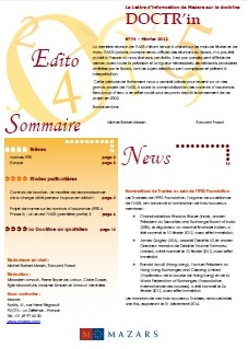 Doctrin n°74 - Fevrier 2012
