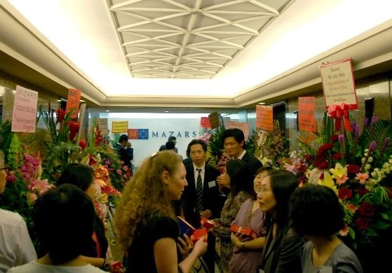 Mazars HK opening cocktail