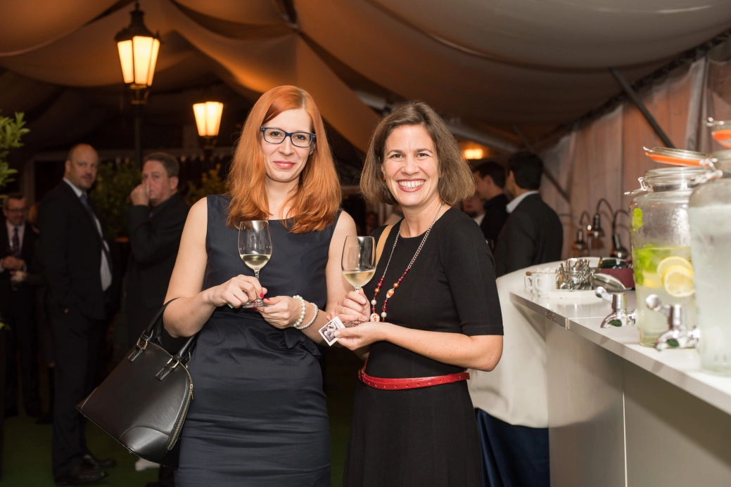 Catherine Slavíčková a Alena Manová Beaujolais Nouveau 2016