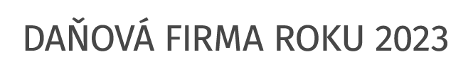 Daňová firma roku 2023