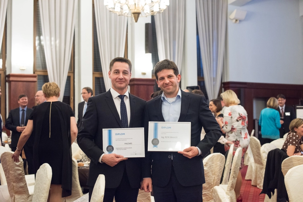 Jaroslav Křivánek a Petr Drahoš Daňař & daňová firma roku 2017