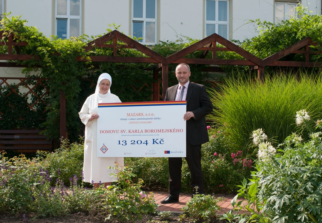 Předání šeku DSKB