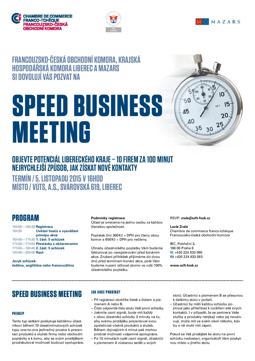 Speed Business Meeting Liberec