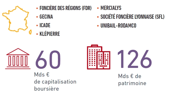 Panel des fonci&egrave;res cot&eacute;es en 2017