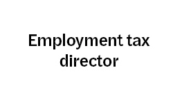 Employment tax director