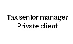 Senior manager Private client