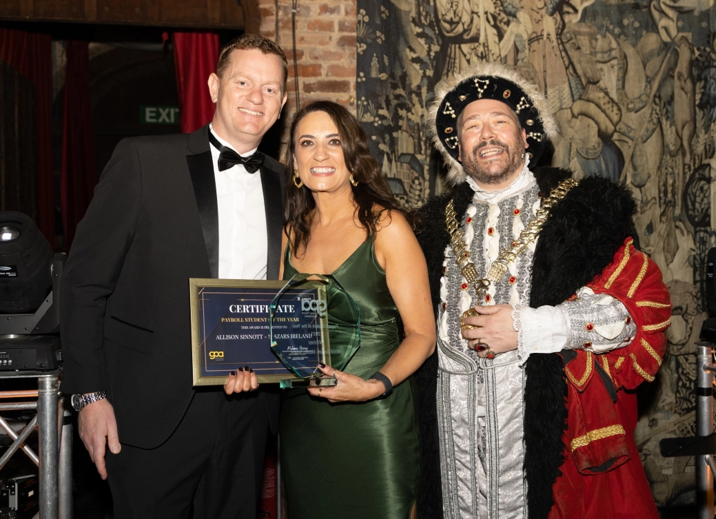 Allison Sinnott Global Payroll Awards