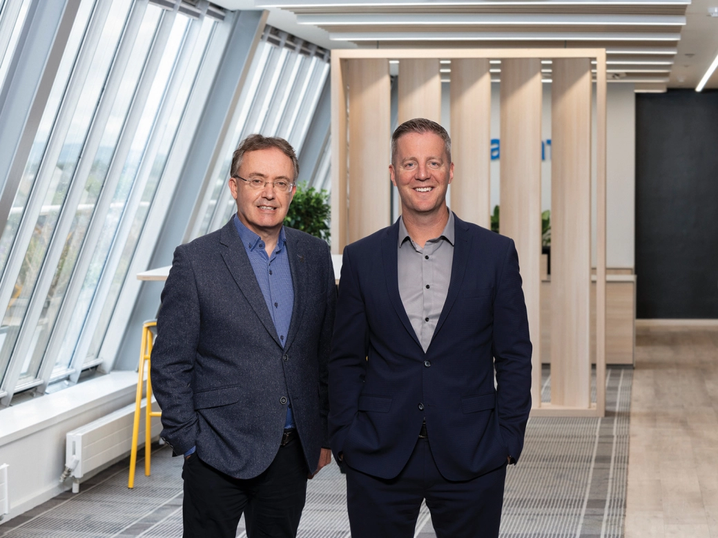 Paul Mee and Austin Sammon