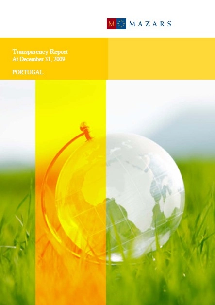 Transparency Report 2009 cover
