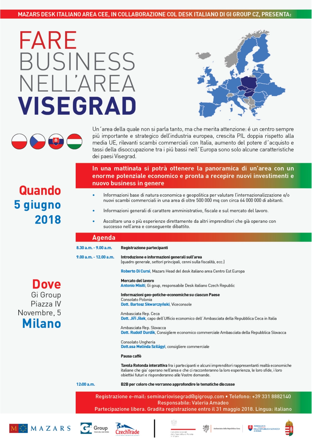 fare business nell area visegrad
