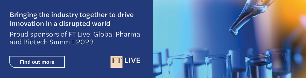 FT Live webpage - banner