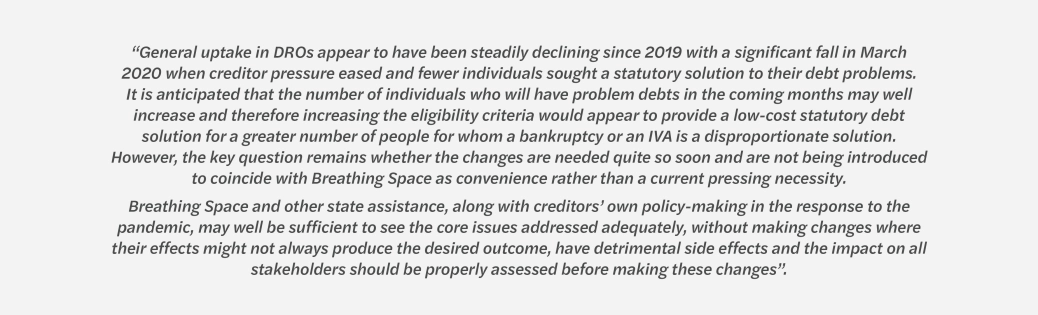 Debt relief order quote 1