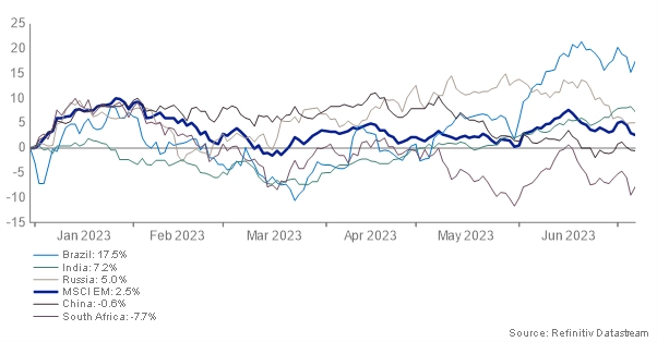 Emerging markets, a mixed bag - Graphic 1