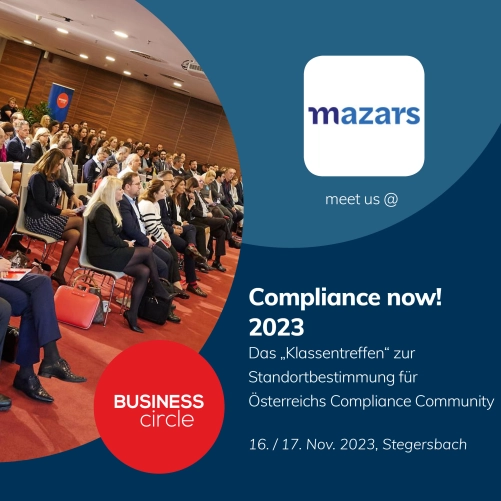 Compliance now banner