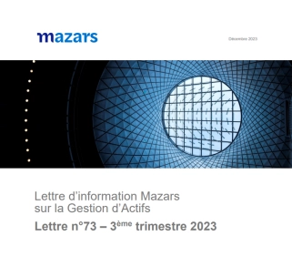 Lettre de gestion des actifs troisi&egrave;me trimestre