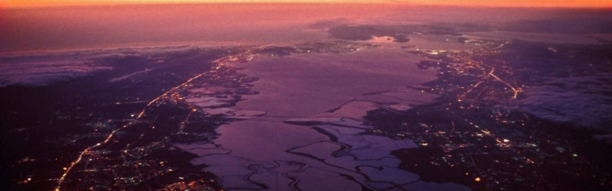 vista della terra dall'alto