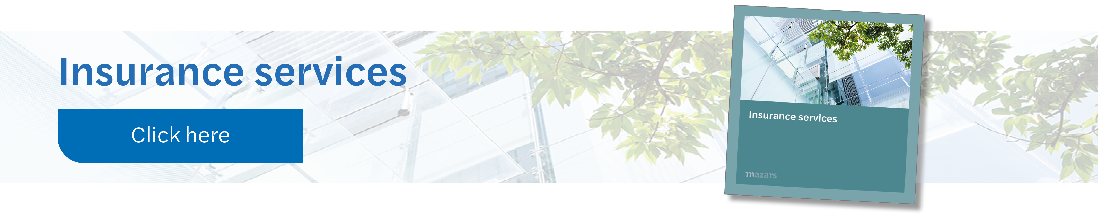Mazars insurance services banner edited